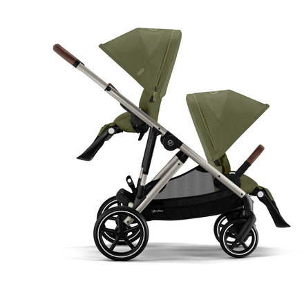 CYBEX Gazelle S TPE BP | Moss Green Met Taupe Frame