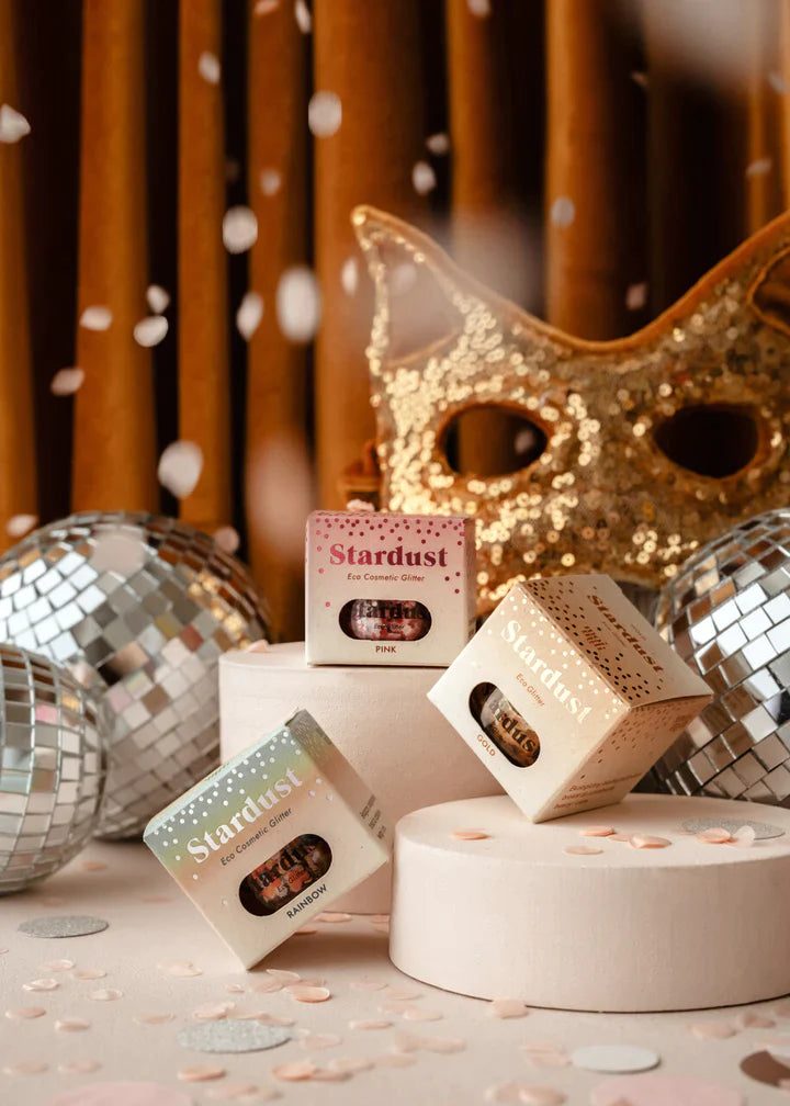 * Moi Mili Gezicht Glitter Set | Pink Star Dust