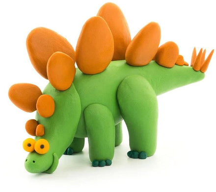 HeyClay 6 Potjes Speelklei | Dino's