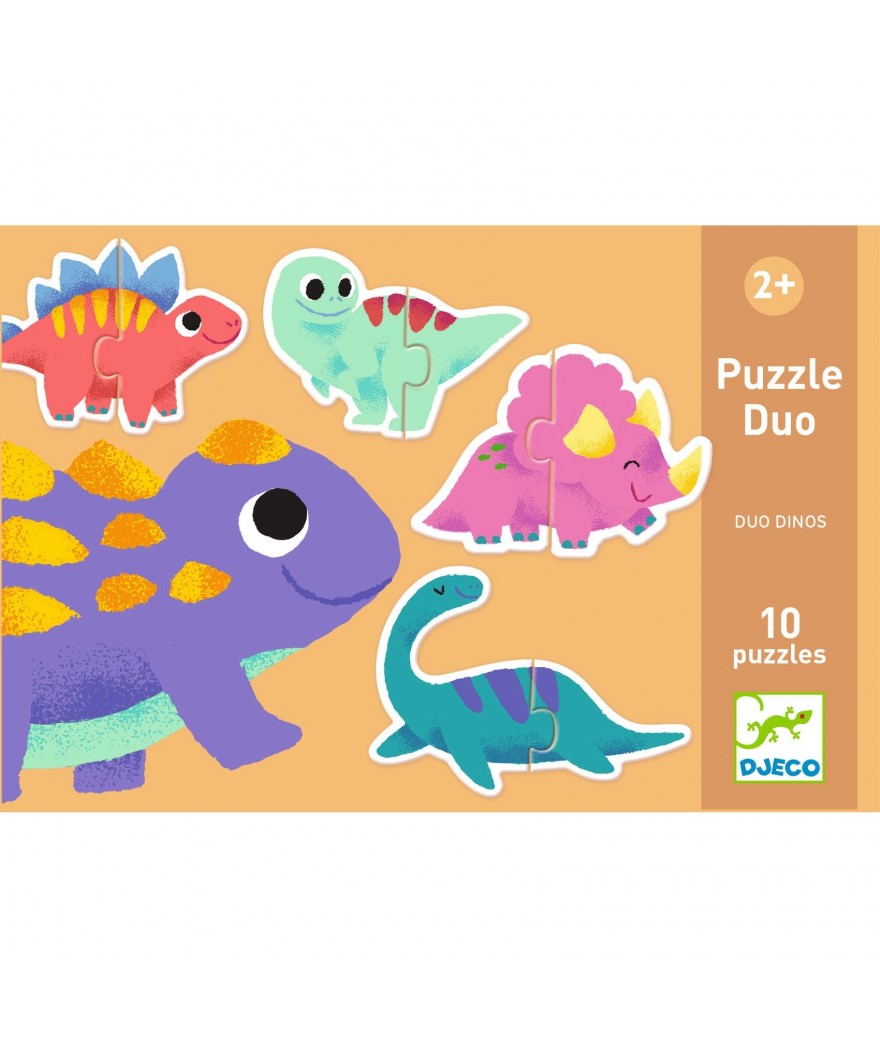 Djeco Puzzel Duo | Duo Dinos