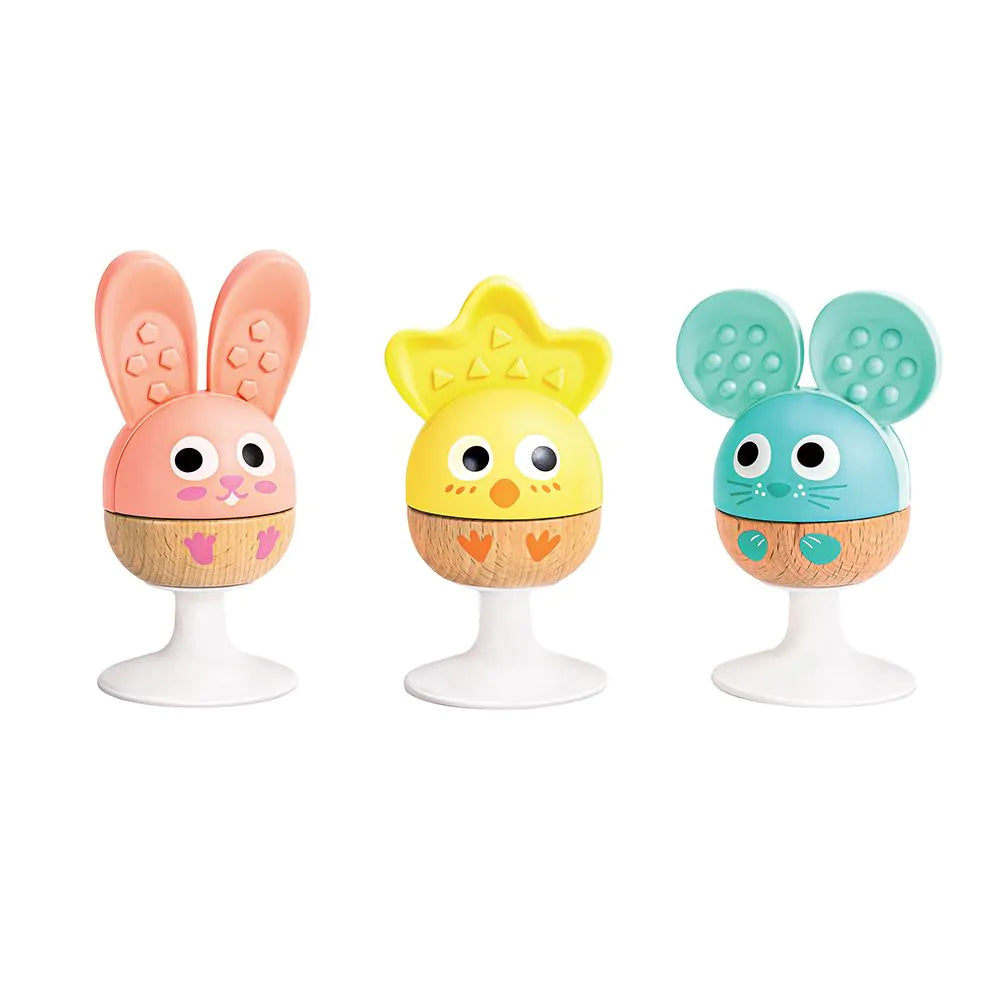 Hape Cheery Critter Rammelaar Trio