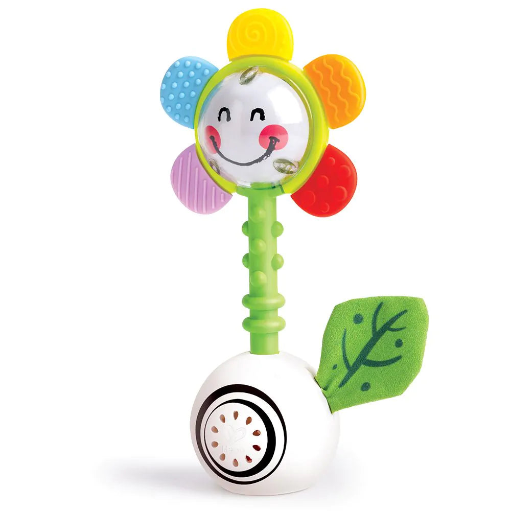 Hape Shake 'n Sparkle Flower Rammelaar