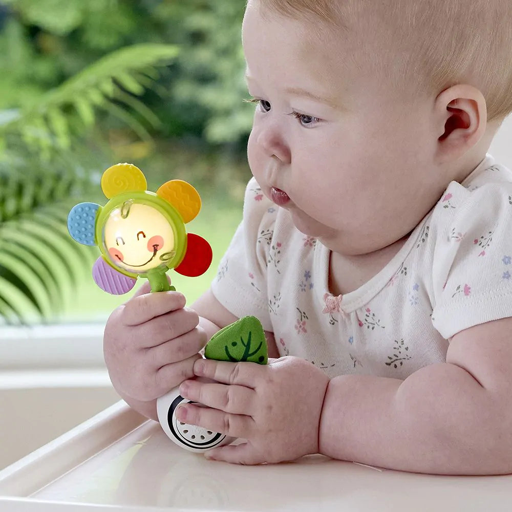 Hape Shake 'n Sparkle Flower Rammelaar