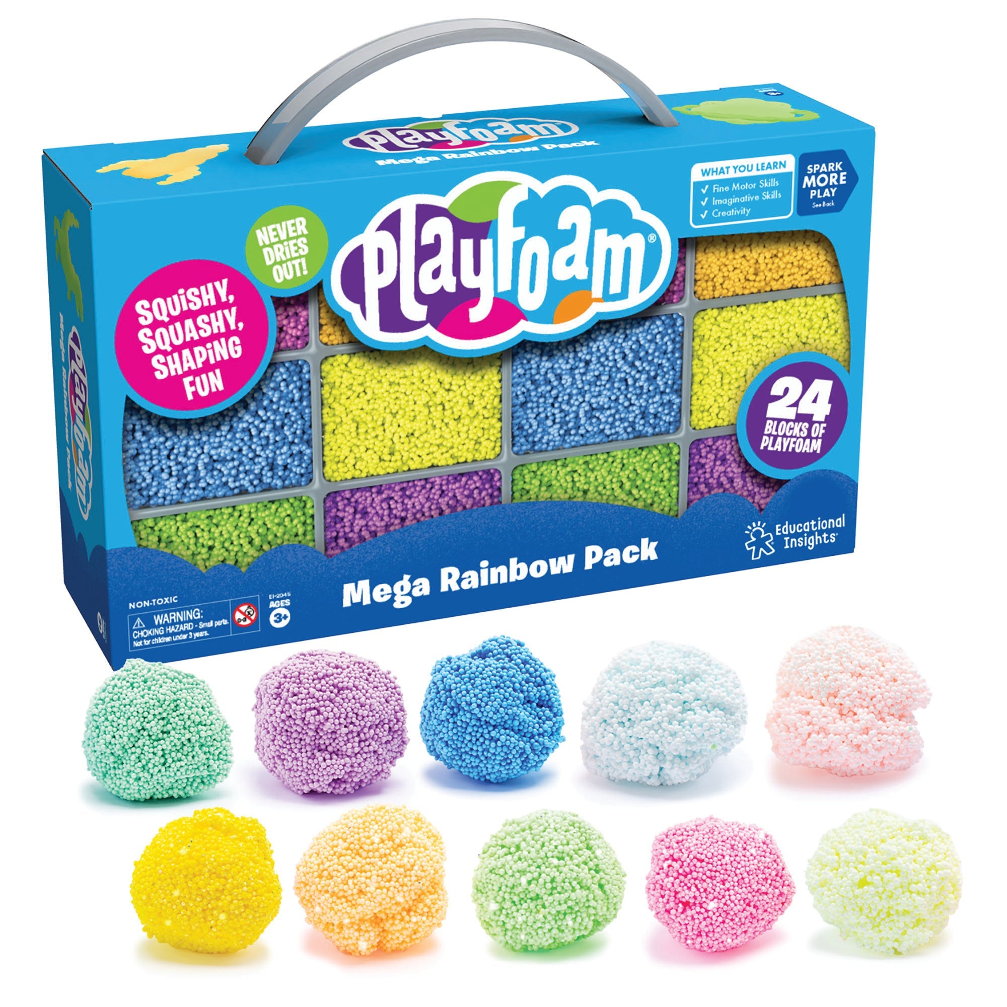 Learning Resources Playfoam® Mega Rainbow Pack