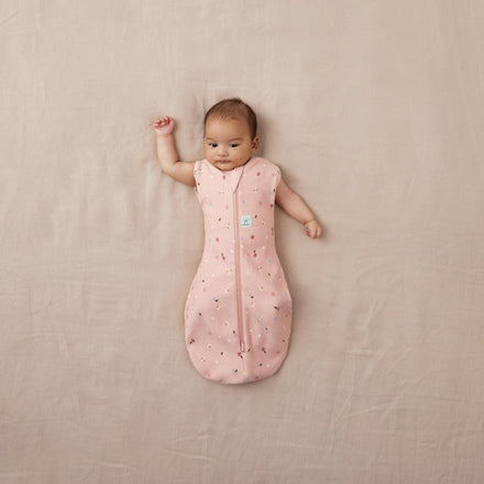 Ergopouch Cocoon Inbaker Slaapzak 62 cm Tog 0.2 | Daisies