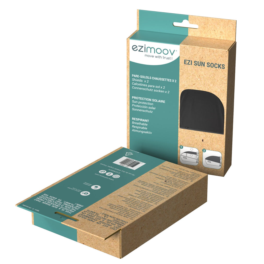 Ezimoov Sun Socks Zonnescherm M | Zwart