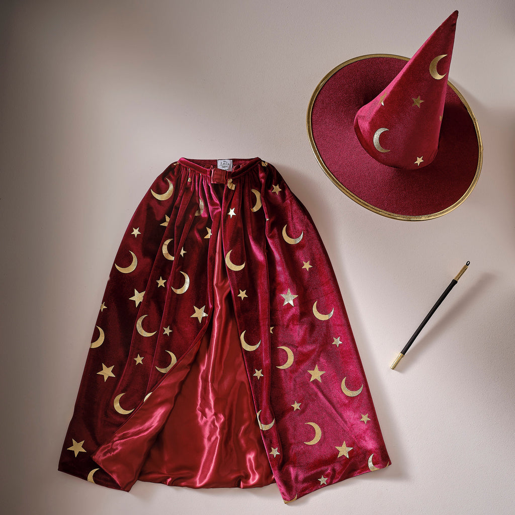 Ginger Ray Halloween Magician Hat Velvet Hoed The Little Rays | Goochelaarshoed