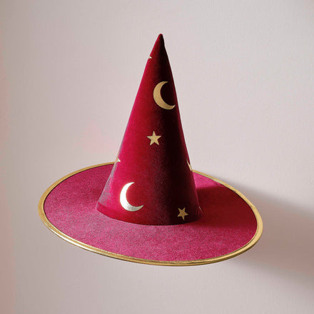 Ginger Ray Halloween Magician Hat Velvet Hoed The Little Rays | Goochelaarshoed