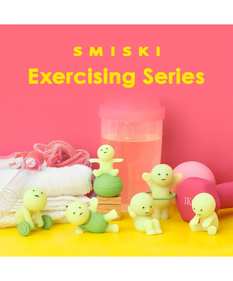 Smiski Gelukspopje Glow In The Dark | Exercising Series