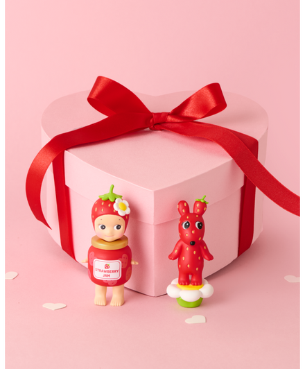 Sonny Angel Gelukspopje Strawberry Love Serie | 1 stuk