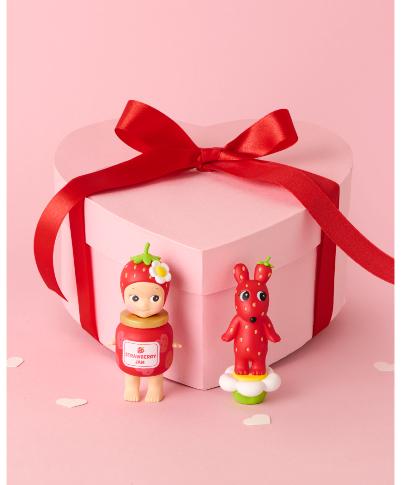 Sonny Angel Gelukspopje Strawberry Love Serie | 1 stuk