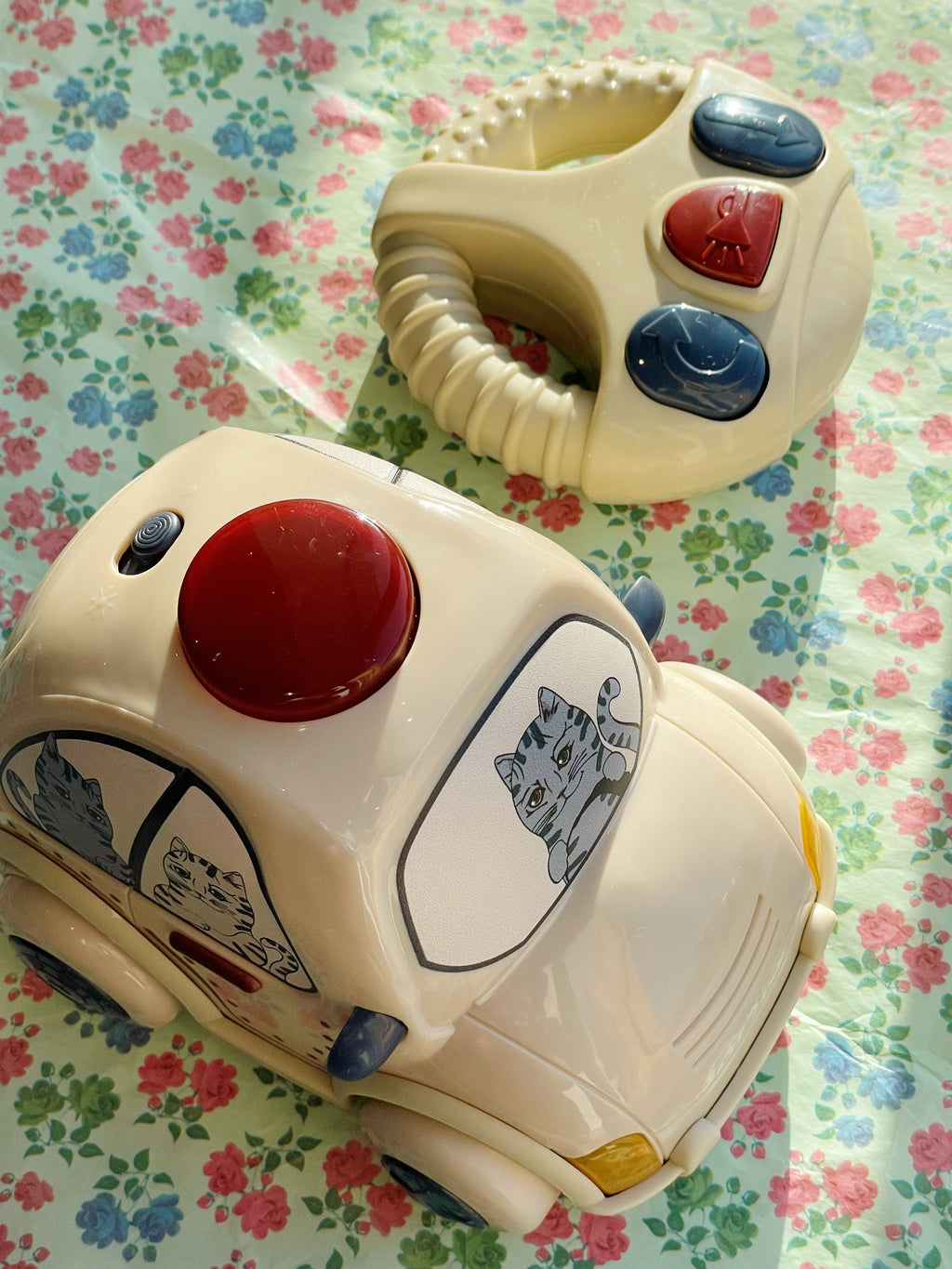 Konges Sløjd Remote Control Politieauto | Beige