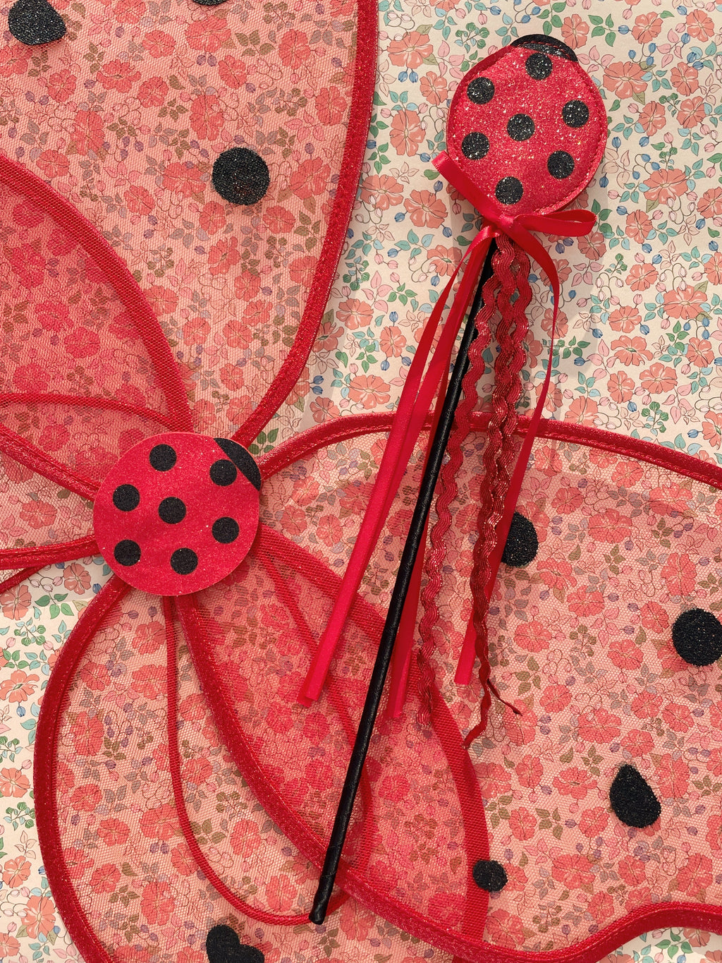 Konges Sløjd Fairy Ladybug Kostuum | Ladybug Glitter