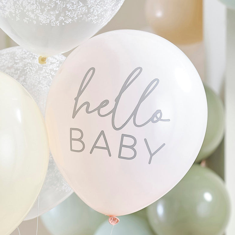 Ginger Ray Floral Baby Ballonnen Set