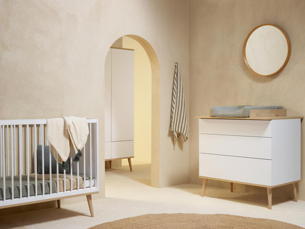 Quax Babykamer Flow White 70x140cm