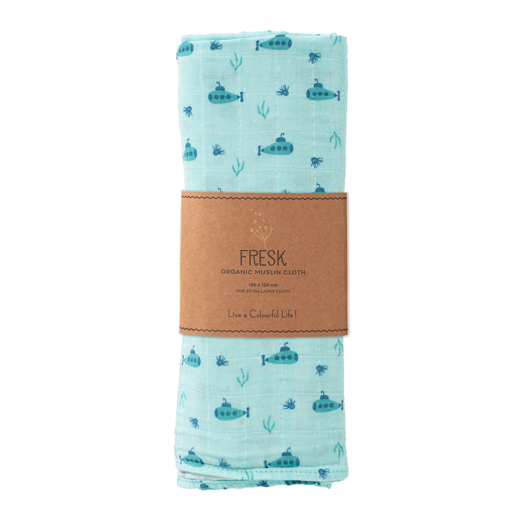 Fresk Hydrofiele Doek 120x120cm | Submarine