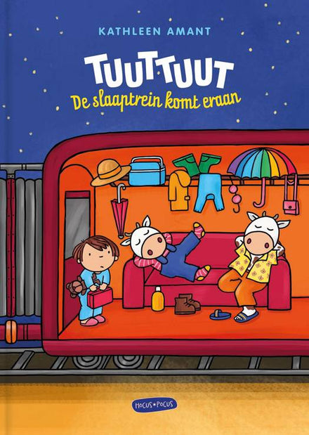 * Prentenboek Tuut Tuut De Slaaptrein Komt Eraan