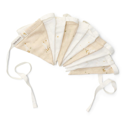 Little Dutch Slinger Met Vlaggetjes Little Goose | Beige