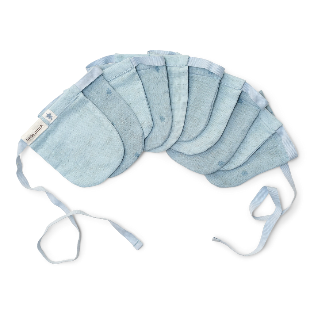 Little Dutch Slinger Met Vlaggetjes | Pure Denim Blue
