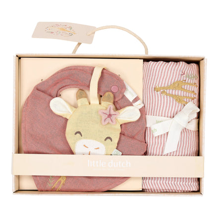 Little Dutch Geschenkdoos Giftbox Blooming Safari | Roze