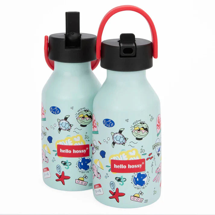 Hello Hossy Drinkfles 350ml | Ocean Lover