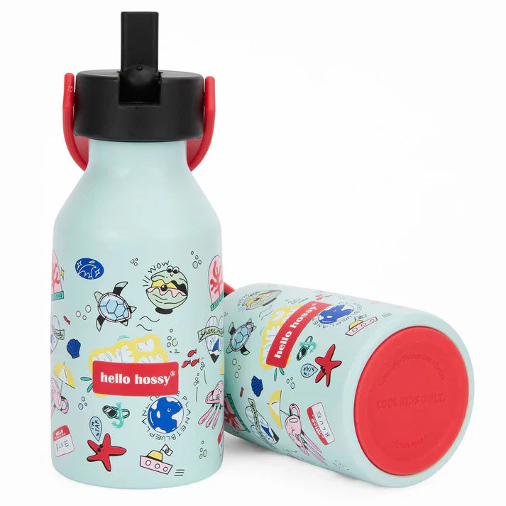 Hello Hossy Drinkfles 350ml | Ocean Lover