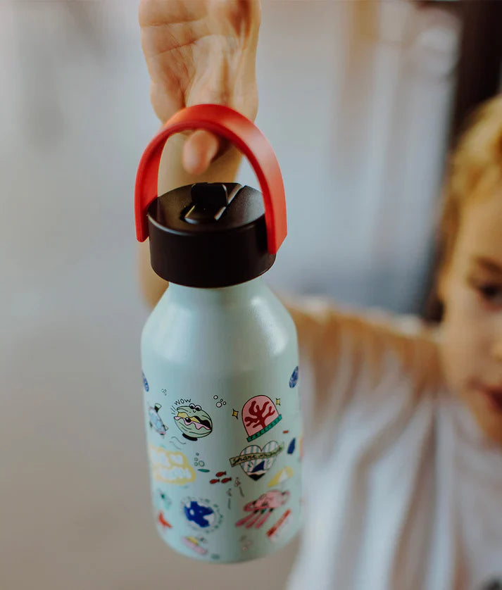 Hello Hossy Drinkfles 350ml | Ocean Lover