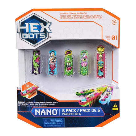 HexBots - Nano Gift Pack Trilrobots | 5 stuks