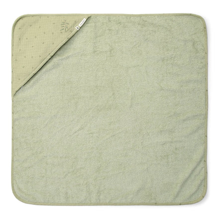 Little Dutch Badcape 75x75 | Pure Sage