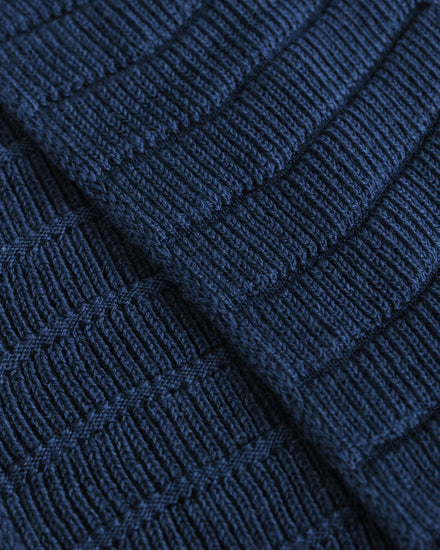 Hvid Sjaal Jacobino | Blue