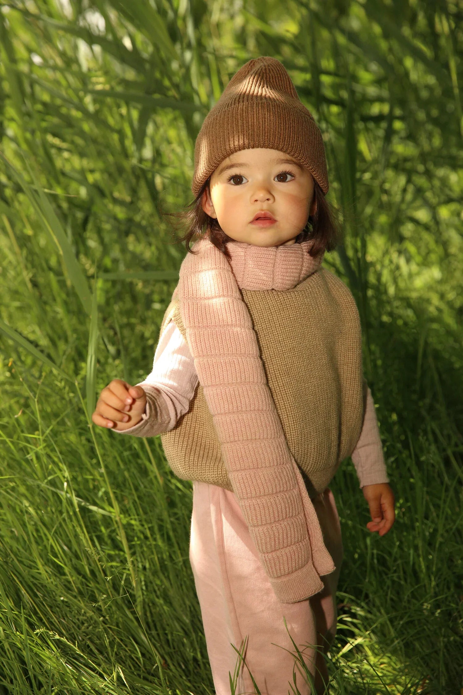 Hvid Sjaal Jacobino | Powder