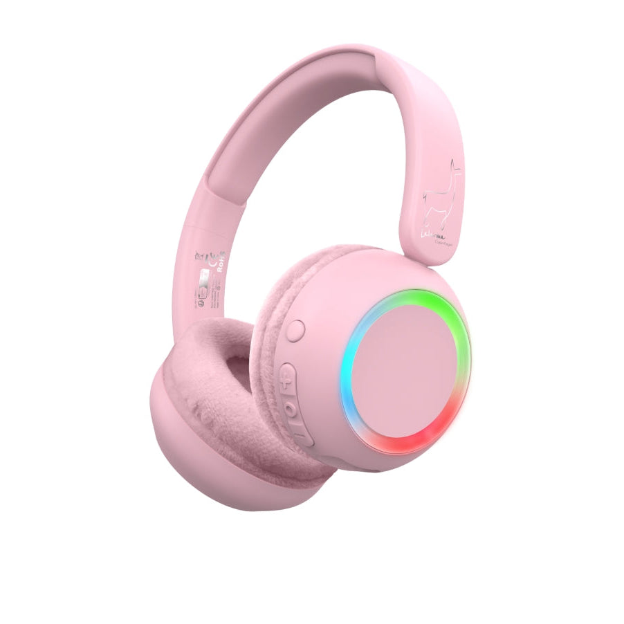 Lalarma Draadloze Koptelefoon Met Licht | Rose