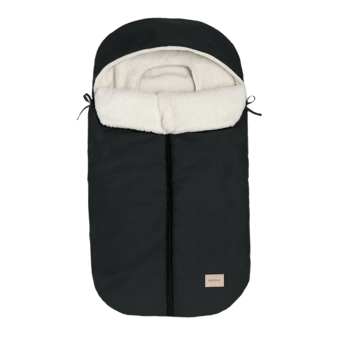 * Nobodinoz Hyde Park Voetenzak Voor Buggy 6-18M - 90x50cm | Black