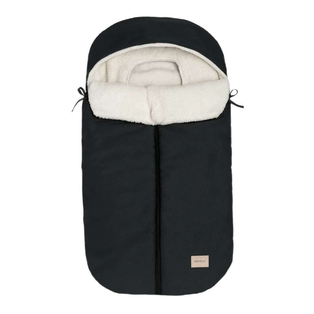 * Nobodinoz Hyde Park Voetenzak Voor Buggy 6-18M - 90x50cm | Black