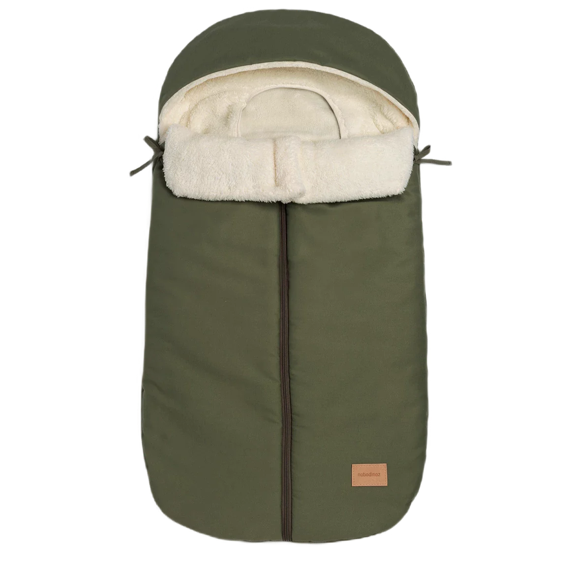 * Nobodinoz Hyde Park Voetenzak Voor Buggy 6-18M - 90x50cm | London Green