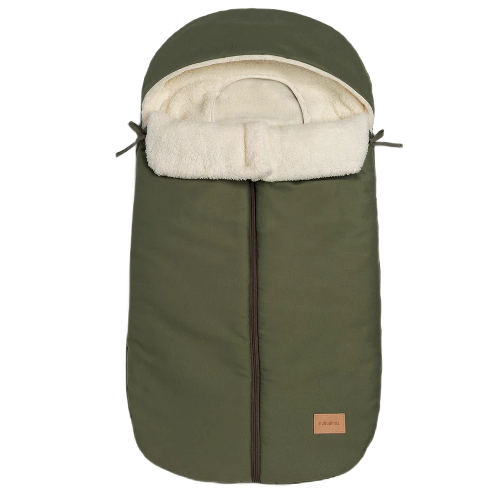 * Nobodinoz Hyde Park Voetenzak Voor Buggy 6-18M - 90x50cm | London Green