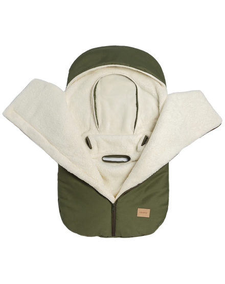 * Nobodinoz Hyde Park Voetenzak Voor Buggy 6-18M - 90x50cm | London Green