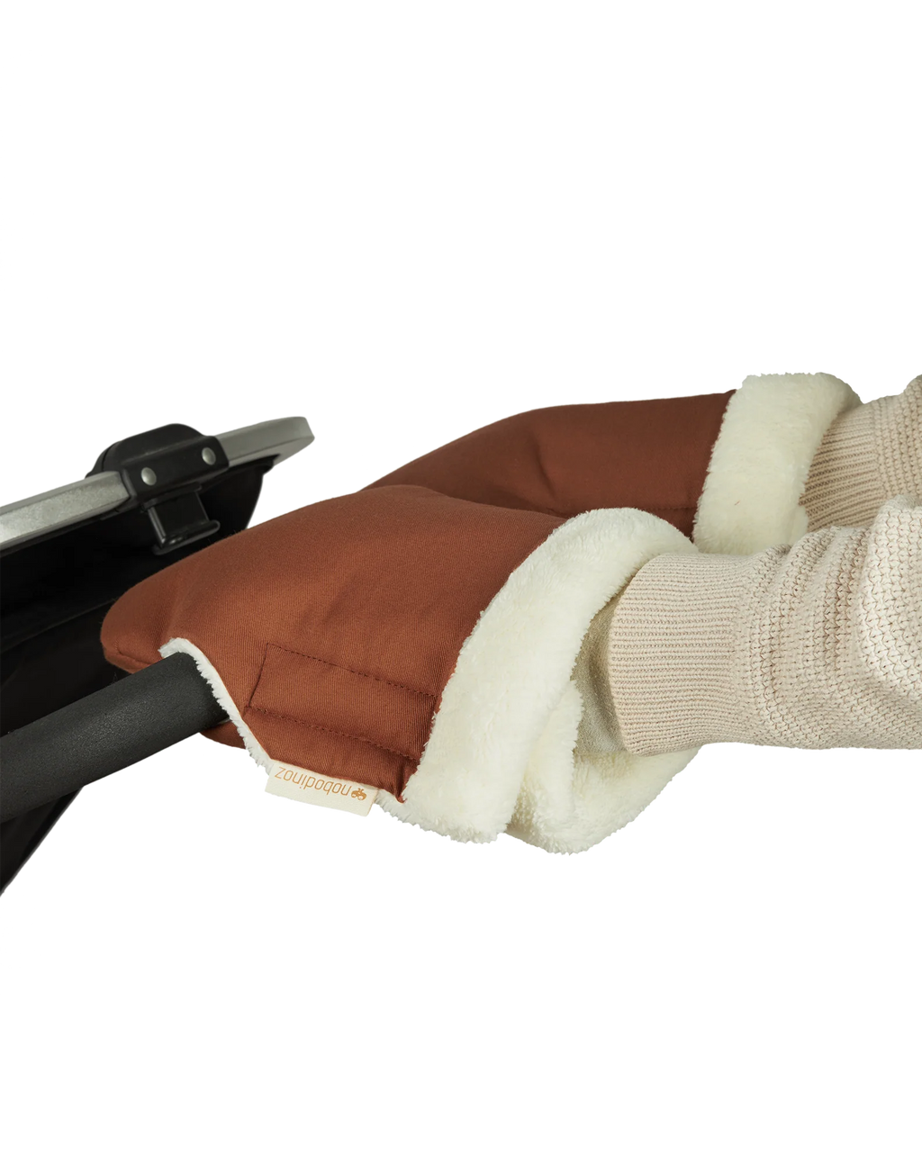 * Nobodinoz Hyde Park Buggy Wanten 18x30cm | Brick Brown