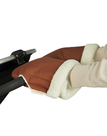 * Nobodinoz Hyde Park Buggy Wanten 18x30cm | Brick Brown