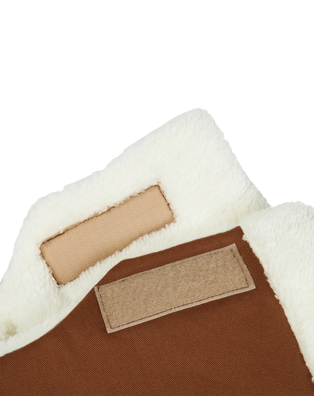 * Nobodinoz Hyde Park Buggy Wanten 18x30cm | Brick Brown