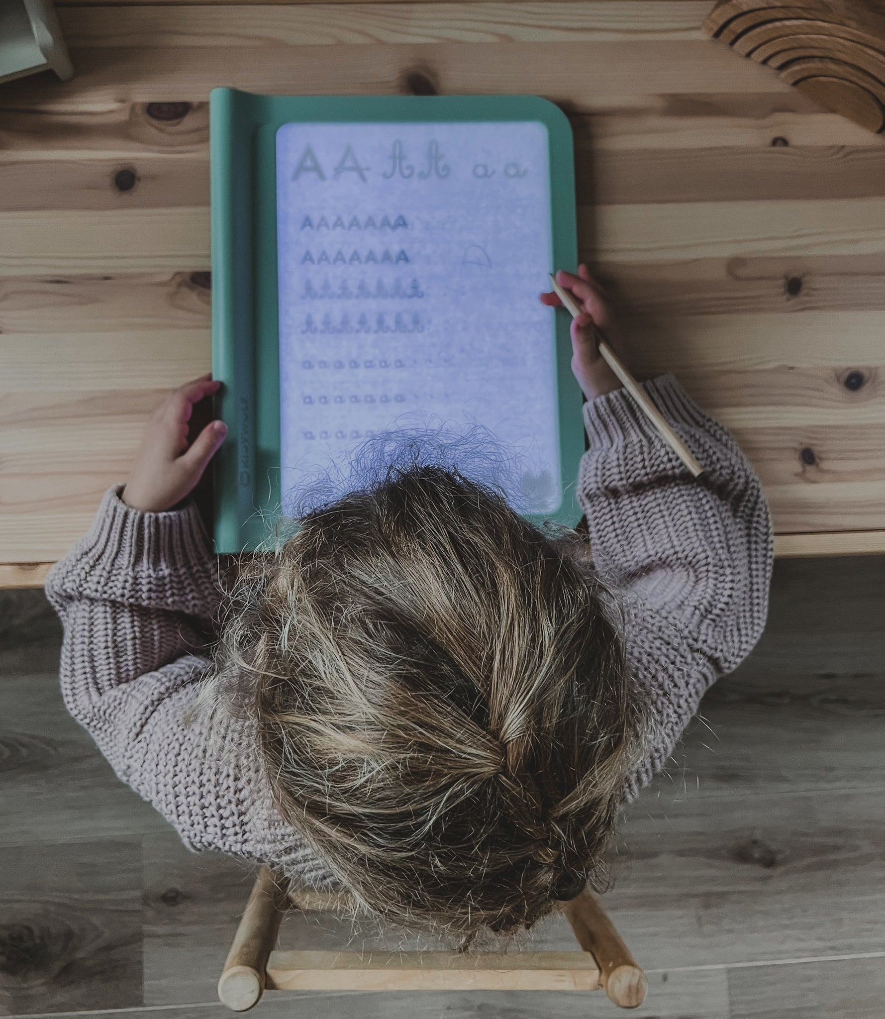 Kidywolf Kidydraw Lichtgevende Tablet Leren Tekenen En Schrijven | Groen