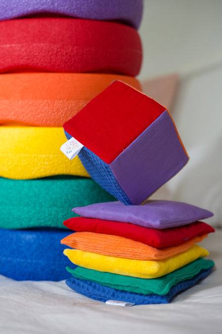 Pit & Play Regenboog Dobbelsteen | Classic