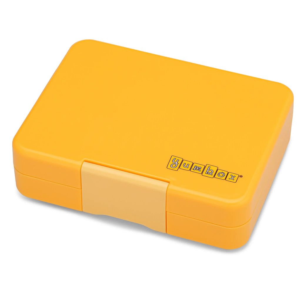 Yumbox 3 Vakken Lekvrije Lunchbox | Yoyo Yellow Shark