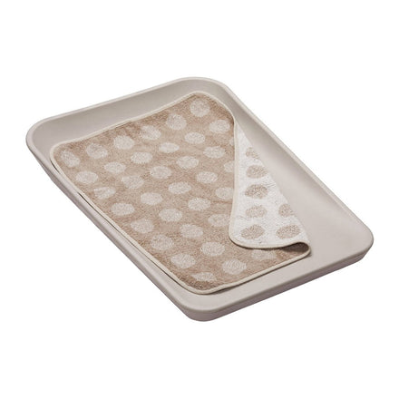 Leander Matty Topper Voor Verschoningskussen | Cappuccino Organic