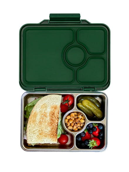 Yumbox Pret 4 Vakken Lekvrije Lunchbox | Dublin Groen