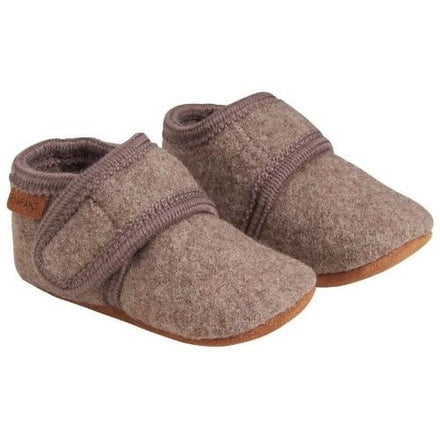 En Fant Baby Slofjes Wol | Walnut