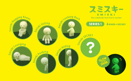 Smiski Gelukspopje Glow In The Dark | Series 1 Collectible
