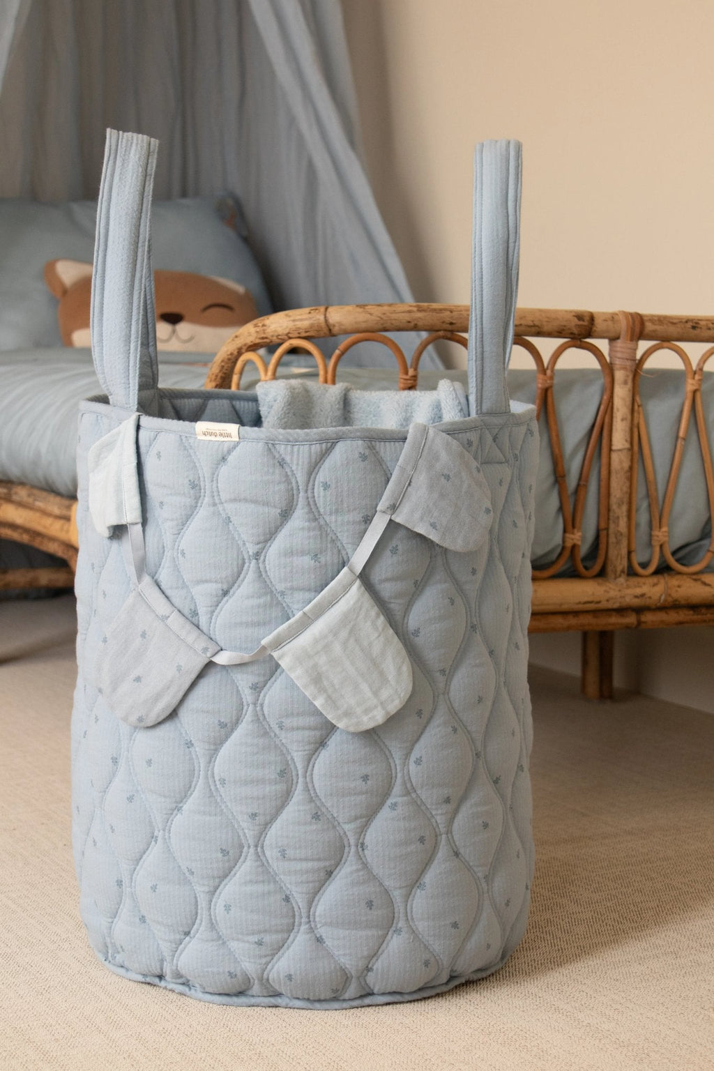 Little Dutch Opbergmand Groot 35 Ø | Pure Denim Blue