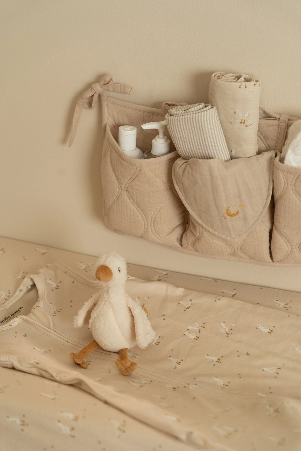 Little Dutch Bandana Slab Set Van 2 | Pure Soft Beige