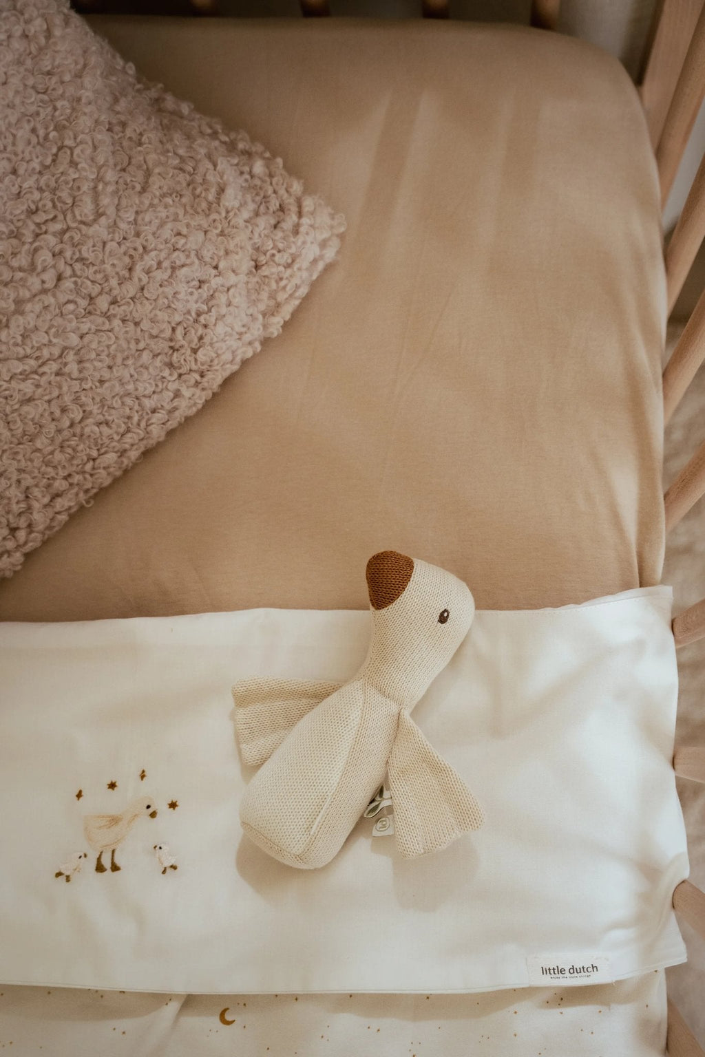 Little Dutch Hoeslaken 70X140/150 | Pure Soft Beige